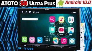 ATOTO S8 Ultra Plus Android 10.0 Headunit - 4G, WiFi plus Wireless Apple Carplay & Android Auto