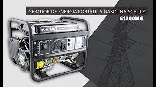 Gerador de Energia Portátil à Gasolina Schulz S1200MG