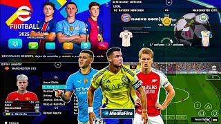 eFootball PES 2025 PPSSPP FULL UPDATE ENGLISH COMMENTATOR 