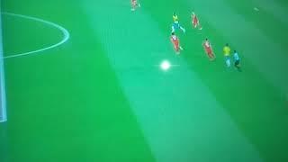 Paulinho great chip Goal Brazil vs serbia 1-0