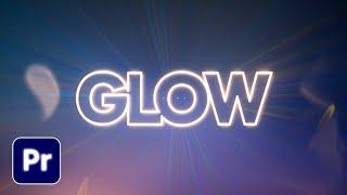 How to Make Glowing Neon Text Effect In Premiere Pro | Glowing Neon Text Effect Tutorial