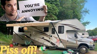 The neighbors from HELL! #RVLife