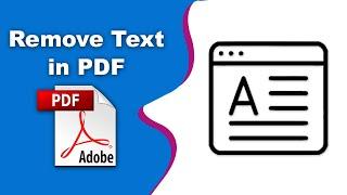 How to erase pdf text using Adobe Acrobat Pro DC