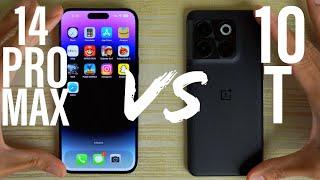 iPhone 14 Pro Max vs OnePlus 10T SPEED TEST!