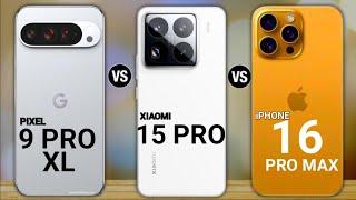 Xiaomi 15 Pro Vs Vs iPhone 16 Pro max Vs Google Pixel 9 Pro Xl Camera Comparison @ChotaTech1