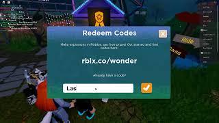 4 new codes for mansion of wonder event! (ROBLOX)