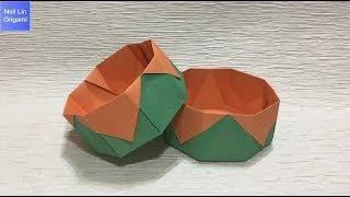 Origami Box Tutorial / How to Make a Paper Box