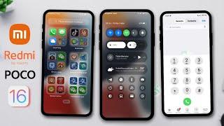 iOS 16 Theme for MIUI 12.5 -13 Xiaomi, Redmi, POCO