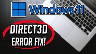How To Fix Failed To Initialize Direct3D In Windows 11/10 Issue