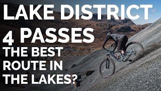 Epic Mountain Biking Route In The Lake District - The Four Passes - Location Check