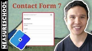 How to Track Contact Form 7 with Google Tag Manager