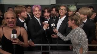 BTS Red Carpet Interview | 2019 GRAMMYs