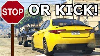 If Anyone Breaks The Law They Will Be Kicked! In GTA Online