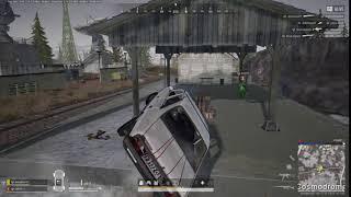 PUBG car flips