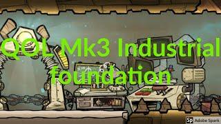 QOL Mk3, 10 Industrial brick foundation : Oxygen not included