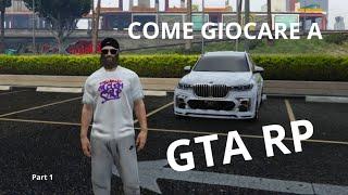 Tutorial COME GIOCARE SU GTA RolePlay #gta #gtarp