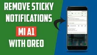 Remove HD Capable and Running in The Background Notification Mi A1 Oreo