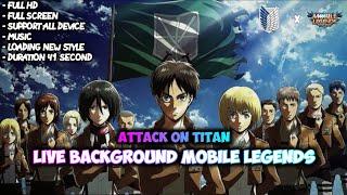 Live Background Loading Mobile Legends AOT | Script Loading Screen Mobile Legends #6