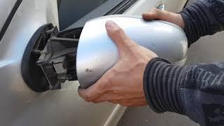 Replacing the turn signal on the mirror Mercedes C180 W203 C Class