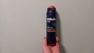 Gillette Pro Shave Gel Review