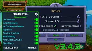 Plants vs. Zombies Mod Menu 3.4.3 || Link Download at Description