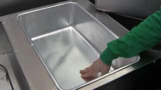 Spillage Pans & Steam Tables - How do spillage pans work?