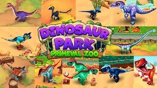 all dinosaurs from dinosaur park Primeval zoo