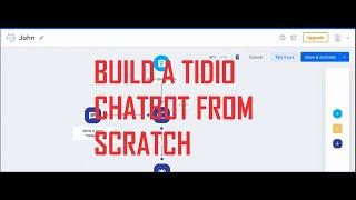 How to Build a Tidio Chatbot from scratch