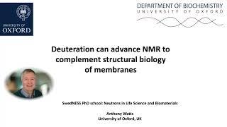 Deuteration can advance NMR to complement structural biology of membranes