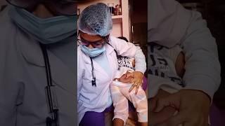 injectionbaby cry#trending #sad #babygirl #crying #imotional #shorts #doctor #funny #fun #cute