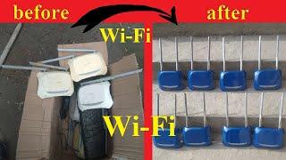 Wi Fi  before and after / work on Wi-Fi DM NEW