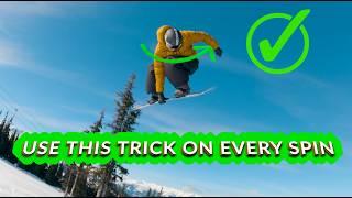 Why Pros Do THIS on Every Snowboarding Spin (Master Your Rotations!)