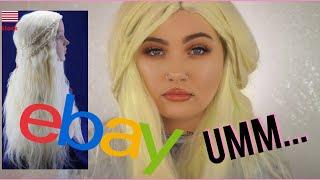 Trying cheap wigs from eBay