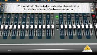 Behringer X32 Digital Mixer Introduction at Soundsliveshop.com