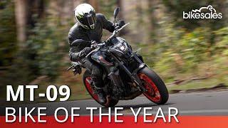 Yamaha MT-09: 2021 bikesales Bike of the Year Highly Commended