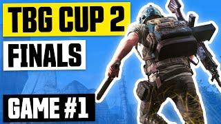 TBG CUP #2 FINALS - Game #1 // PUBG Console FPP Tournament