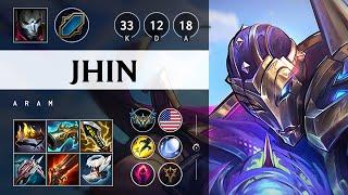 Jhin ARAM: Pentakill, Unstoppable - NA Challenger Patch 14.24