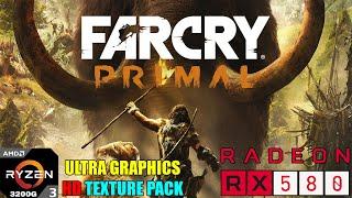 RX 580 | Far Cry Primal | Ultra Setting + HD Textures | Gameplay Test & Benchmark Test