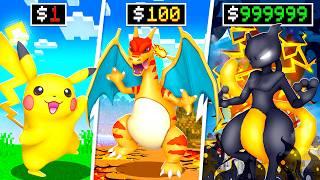 $1 to $1,000,000 SHADOW Pokémon in Minecraft PIXELMON!