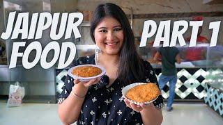 Jaipur Food (Part 1) | Rawat Kachori, City Palace, Tapri & More