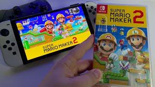 Super Mario Maker 2 - REVIEW | Switch OLED handheld gameplay