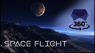 Relaxing 360 Space Flight - 4K VR