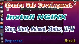 Ubuntu Web Development Install Nginx Part-06 | Start | Status | Reload | UFW