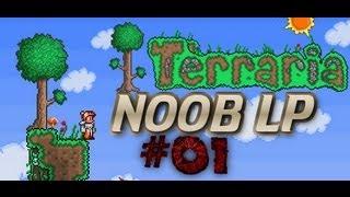 Terraria (Noob) LP - Part 01 - It All Begins!!! 0_0