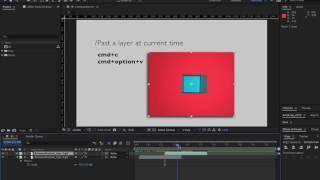 After Effects Tip #02 - How to paste a layer at current time