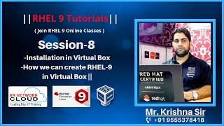 RHEL-9 Installation in Virtual Box || How we can create RHEL-9 in Virtual Box