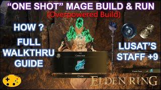 "One Shot" Mage | Astrologer Build & Run In Early Game [Elden Ring Overpowered Op Early]