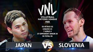 Japan vs Slovenia | Men's VNL 2024