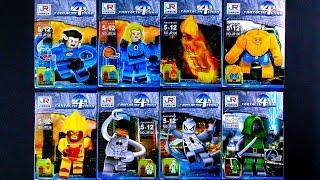 LEGO Marvel Super Heroes Fantastic Four Spider-Man Minifigures (bootleg / knock-off) JR136