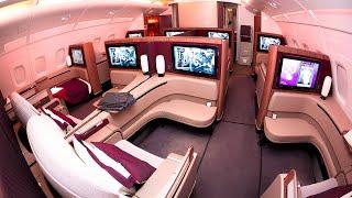 Qatar Airways A380 First Class Flight from Doha to Sydney (+ First Class Lounge)